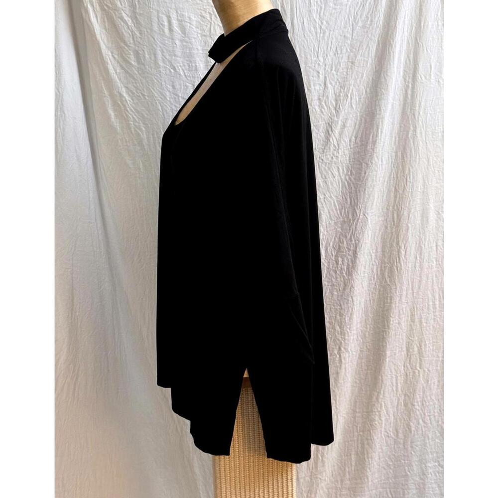Umgee Black Cotton Top - Picture 2 of 7